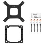 DeepCool AG400 Black ARGB V2 CPU Air Cooler, 120mm PWM Fan, 4 Direct Touch Heat Pipes, Addressable RGB, LGA1851/1700/1200, AM5/AM4 Compatible, High-Performance Single Tower Cooler - Image 3