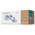 DeepCool LE240 V2 White 240mm Liquid CPU Cooler, Dual 120mm ARGB Fans, Anti-Leak Tech, Quiet Pump, High Performance for Intel & AMD Sockets - Image 6
