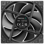 DeepCool FD12 120mm PWM Case Fan, High Airflow, Low Noise, Hydro Bearing, Daisy-Chain 8-Pin Connector, Black, Single Pack - Image 3