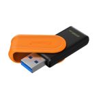 Kingston DataTraveler Exodia S DTXS/256GB USB Flash Drive, 256GB, USB 3.2, Black/Orange, Swivel Cap Design - Image 2