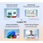 Samsung Galaxy Book 4 Edge 16 Inch AMOLED 2X Touchscreen Copilot+ PC AI Laptop with Qualcomm Snapdragon X Elite 12 Core 4.2GHz Processor, 16GB DDR5 RAM, 1TB, Qualcomm Adreno GPU, Qualcomm Hexagon NPU, WiFi 7, Windows 11 Pro - Image 8