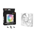 be quiet! Light Wings LX 120mm PWM Reverse, White, ARGB Lighting, High Airflow, 60,000 Hours, 3 year warranty - Image 2