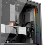 be quiet! Pure Base 501 DX Airflow Window Black ATX Mid Tower ARGB Case with USB-A, USB-C, 3 x Pure Wings 3 140mm Black PWM Fans - Image 2