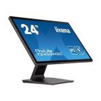 iiyama PROLITE T2452MSC-B124 inch IPS Touch Screen Monitor, Full HD, 5ms, USB Hubx2, HDMI, DisplayPort, 60Hz, Speakers, Black, ACR, Internal PSU - Image 4