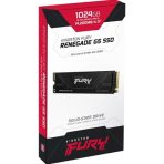 Kingston FURY Renegade (SFYR2S/1T0 ) 1TB NVMe SSD, M.2 Interface, PCIe 5.0 x4 NVMe, 2280, Up to 14,200MB/s read, 11,000MB/s write, Limited 5-year warranty with free technical support. - Image 3