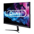 piXL PX24IDHFP 24 Inch Frameless Monitor, Widescreen IPS LCD Panel, 5ms Response Time, 75Hz Refresh Rate, Full HD 1920 x 1200, HDMI, DisplayPort, Internal PSU, 16.7 Million Colour Support, Black Finish, 3 Year Warranty - Image 2
