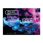 piXL PX24IDHFP 24 Inch Frameless Monitor, Widescreen IPS LCD Panel, 5ms Response Time, 75Hz Refresh Rate, Full HD 1920 x 1200, HDMI, DisplayPort, Internal PSU, 16.7 Million Colour Support, Black Finish, 3 Year Warranty - Image 4