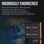 PNY (MN8GBSD43200-SI) 8GB, PERFORMANCE DDR4 3200MHz, Notebook Memory, CL22, Single channel, 10 year Warranty - Image 4