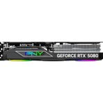 PNY NVIDIA GEFORCE RTX 5080 ARGB EPIC-X RGB OC 16GB, GDDR7 Graphics Card, 10752 Cuda Cores, 2.3GHz Core Clock, Triple Fan, 3 x Display Ports/ 1 x HDMI Port - Image 4