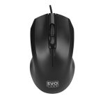 Evo Labs KD-101LUK Wired Keyboard and MO-128 Wired Mouse Bundle, USB Plug and Play, Full Size Qwerty UK Layout Keyboard with Optical Sensor Mouse, Ideal for Home or Office, Black - Image 3