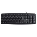Evo Labs KD-101LUK Wired Keyboard and MO-128 Wired Mouse Bundle, USB Plug and Play, Full Size Qwerty UK Layout Keyboard with Optical Sensor Mouse, Ideal for Home or Office, Black - Image 5