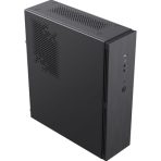 CiT S8i SFF Micro-ATX PC Case - 8.3L Compact Desktop Chassis, Brushed Front, 1 x 80mm Fan, 2 x USB 3.0, TFX PSU Support, Black - Image 7