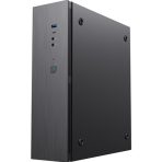 CiT S8i SFF Micro-ATX PC Case - 8.3L Compact Desktop Chassis, Brushed Front, 1 x 80mm Fan, 2 x USB 3.0, TFX PSU Support, Black - Image 5