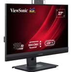 Viewsonic (VG2757V-2K) 27 Inch QHD 100Hz Video Conferencing Docking Monitor with Windows Hello and Zoom Certified Pop-up Webcam and 5W speakers - Image 2