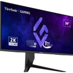Viewsonic VX3480-2K-PRO 34 Inch 165Hz UWQHD Gaming Monitor, 3440x1440, 1ms, Display Port, 2xHDMI, Height Adjust, Swivel, VESA - Image 4