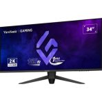 Viewsonic VX3480-2K-PRO 34 Inch 165Hz UWQHD Gaming Monitor, 3440x1440, 1ms, Display Port, 2xHDMI, Height Adjust, Swivel, VESA - Image 7