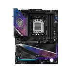 ASRock PHANTOM GAMING X870 Nova WiFi AMD Socket AM5 Motherboard, 4 x DDR5 Slots, 5x M.2 Socket, 5GbE LAN, Wi-Fi 7, 1x HDMI Port / 1x USB-C (USB4) - Image 3