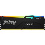 Kingston FURY Beast KF552C40BBAK2-32 Gaming System Memory, DIMM, DDR5, 5200MHz, RGB, 32GB (2 x 16Gb), Black Heatsink, 288 Pin, 1.25v, CL40 - Image 3
