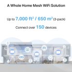 Mercusys Halo H25BE BE3600 Whole Home Mesh Wi-Fi 6 System (3 Pack) - Image 4