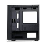 Tecware Forge M Omni Micro-ATX Case - Key-Lockable Tempered Glass, High-Airflow Mesh Front, 4 x 120mm Fans Pre-Installed, mATX/ITX Support, Black - Image 6