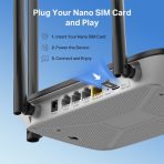 Mercusys MB115-4G N300 Wi-Fi 4G LTE Router - Image 6