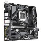 Gigabyte B760M DS3H GEN5 Intel Socket 1700 Motherboard, Micro ATX, 4x DDR5 Slots, 2x M.2 Sockets, 2.5GbE LAN, 1x D-Sub / 1x DisplayPort / 1x HDMI Port - Image 3