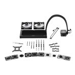 be quiet! Pure Loop 3 LX Liquid CPU Cooler, Universal Socket, 240mm Radiator, 2 x LightWings LX PWM High Speed, Stylish ARGB cooling block featuring 10 included lighting foils, 3-year manufacurers warranty. - Image 2