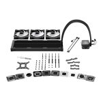 be quiet! Pure Loop 3 LX Liquid CPU Cooler, Universal Socket, 360mm Radiator, 3 x LightWings LX PWM High Speed, Stylish ARGB cooling block featuring 10 included lighting foils, 3-year manufacurers warranty. - Image 2