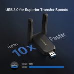 Mercusys MA86XH AXE5400 Wi-Fi 6E High Gain Wireless USB Adapter - Image 9