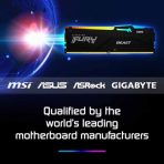 Kingston FURY Beast (KF560C36BBEAK2-16) 16GB (8GB x 2) System Memory, 60000MT/s, DDR5, CL36, DIMM, RGB, Black - Image 3