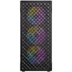 Antec VX320 ARGB Mid-Tower Gaming PC Case - Pre-Installed 4 x 120mm ARGB Fans, Tempered Glass Side Panel, High-Airflow Mesh Front - ATX/Micro-ATX/ITX - Image 3