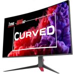 piXL CM32GF5 32 Inch Curved Gaming Monitor, 144Hz/ 165Hz, 1ms Response Time, Frameless, Freesync, G-Sync, 1920 x 1080 Full HD, DisplayPort, HDMI, VESA Mount, Internal PSU, Black Finish - Image 2