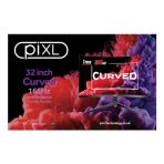 piXL CM32GF5 32 Inch Curved Gaming Monitor, 144Hz/ 165Hz, 1ms Response Time, Frameless, Freesync, G-Sync, 1920 x 1080 Full HD, DisplayPort, HDMI, VESA Mount, Internal PSU, Black Finish - Image 6