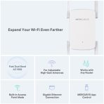 Mercusys ME50G AC1900 Wi-Fi Range Extender (UK Plug) - Image 3