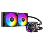 Antec Skeleton 240 ARGB Liquid CPU Cooler, Universal Socket, Black, 240mm Radiator, PWM up to 2000 RPM Cooling Fans, Addressable RGB LED Lighting - Image 12