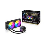 Antec Skeleton 240 ARGB Liquid CPU Cooler, Universal Socket, Black, 240mm Radiator, PWM up to 2000 RPM Cooling Fans, Addressable RGB LED Lighting - Image 2