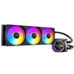 Antec Skeleton 360ARGB Liquid CPU Cooler, Universal Socket, Black, 360mm Radiator, PWM up tp 2000 RPMCooling Fans, Addressable RGB LED Lighting - Image 9
