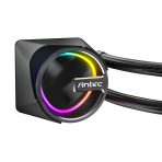 Antec Skeleton 360ARGB Liquid CPU Cooler, Universal Socket, Black, 360mm Radiator, PWM up tp 2000 RPMCooling Fans, Addressable RGB LED Lighting - Image 5