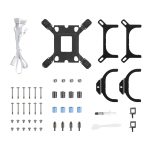 Antec Skeleton 360ARGB Liquid CPU Cooler, Universal Socket, White, 360mm Radiator, PWM up tp 2000 RPMCooling Fans, Addressable RGB LED Lighting - Image 3