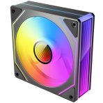 Antec Vision 120mm Reverse ARGB - 3 PK, Black, Up to 1500RPM, 37.2CFM Airflow, 27.5dB Max, 4-pin ARGB 3-pin - Image 3