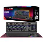 Marvo Scorpion CM420-UK RGB Mechanical Keyboard, Mouse and Mouse Pad with HG9086W Bluetooth and Wired Tri-Mode Connection RGB Stereo Gaming Headphones - Image 3