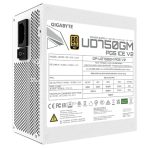 GIGABYTE GP-UD750GM 750W V2 ICE, 80 Plus Gold Certified Fully Modular Power Supply, PCIe Gen 5.1, 80 PLUS Gold, Fully Modular Design, 120mm Fan, ATX 3.1 compatible, UK Plug - Image 5