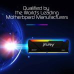 Kingston FURY Beast 64GB (2 x 32GB) System Memory, 3600MT/s, DDR4, CL18, DIMM, RGB, Black - Image 3