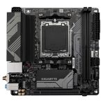 Gigabyte A620I AX (rev. 1.0) AMD AM5 Socket Motherboard, Mini-ITX, 2x DDR5 Slots, 1x M.2 Socket, 2.5GbE LAN, Wi-Fi 6E, 1 x DisplayPort / 1x HDMI Port - Image 2