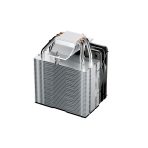 be quiet! Pure Rock Slim 3 Fan CPU Cooler, Universal Socket, High Quality 100mm PWM Black Cooling Fan, 1700RPM, 3 Heat Pipes, 130W TDP, Intel 1851/ 1700 & AMD AM4/ AM5 Compatible - Image 3