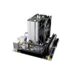 be quiet! Pure Rock Slim 3 Fan CPU Cooler, Universal Socket, High Quality 100mm PWM Black Cooling Fan, 1700RPM, 3 Heat Pipes, 130W TDP, Intel 1851/ 1700 & AMD AM4/ AM5 Compatible - Image 2