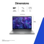HP ZBook 8 G1i B72U7ET#ABU Laptop, 16 Inch WUXGA (1920 x 1200), IPS Screen, Intel Core Ultra 9 285H, 32GB RAM, 1TB SSD, Windows 11 Pro - Image 4