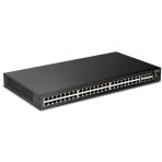 Draytek VSP2542X-K 54 Port switch with 48 PoE+ RJ-45 LAN ports, 6 10Gbpe SFP+, 400W PoE budget, and L2+ management, 2 Year Warranty - Image 2