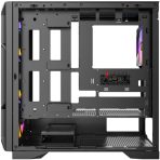 Antec AX1000 ARGB Mid-Tower Gaming PC Case, Full Mesh Front, Tempered Glass, Steel/Plastic,4 x 120mm ARGB Fans, E-ATX, ATX/Micro-ATX/ITX Compatible - Image 4