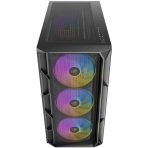 Antec AX1000 ARGB Mid-Tower Gaming PC Case, Full Mesh Front, Tempered Glass, Steel/Plastic,4 x 120mm ARGB Fans, E-ATX, ATX/Micro-ATX/ITX Compatible - Image 3
